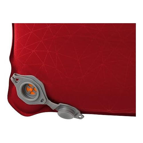  Sea to Summit Comfort Plus Self-Inflating Foam 2-Person Camping Mattress, Crimson Red