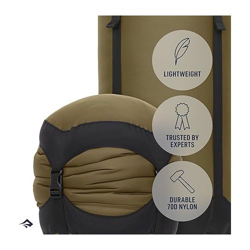  Sea to Summit Lightweight Compression Sack, Space-Saving Outdoor and Travel Storage