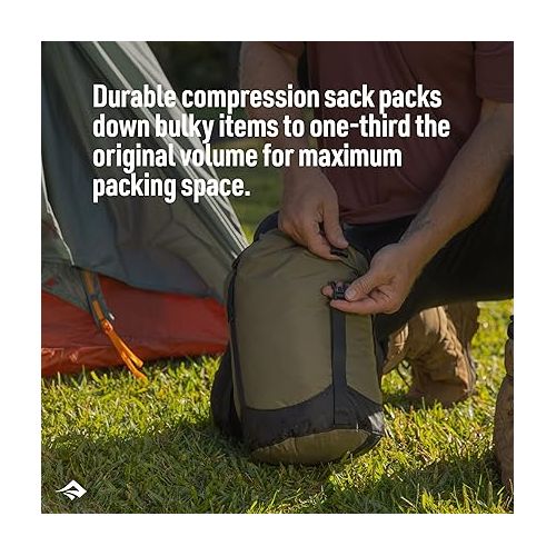  Sea to Summit Lightweight Compression Sack, Space-Saving Outdoor and Travel Storage