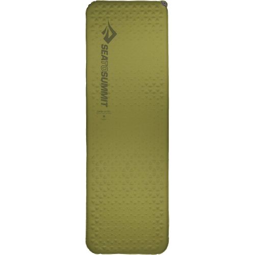  Sea to Summit Camp Self-Inflating Foam Sleeping Mat for Camping and Backpacking, Rectangular - Large (79 x 25 x 1.5 inches)