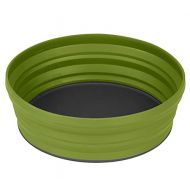 Sea to Summit X-Bowl Collapsible Silicone Camping Dish, XL (38 fl oz), Olive