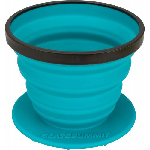  Sea to Summit X-Brew Collapsible Camping Coffee Dripper with Reusable Steel Filter