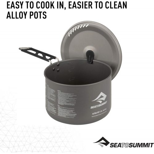  Sea to Summit Alpha Lightweight Aluminum Camping Cook Pot