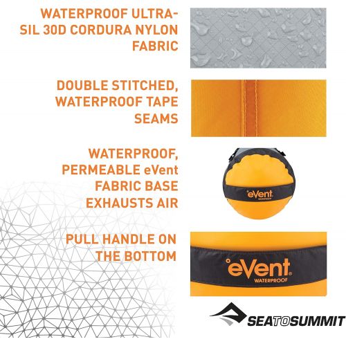  Sea to Summit Event Compression Dry Sack, Sleeping Bag Dry Bag