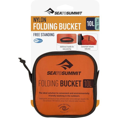  Sea to Summit Folding Bucket, Collapsible Camp Kitchen Bucket