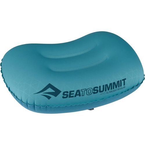  Sea to Summit Aeros Ultralight Inflatable Camping and Travel Pillow, Regular (14.2 x 10.2), Aqua