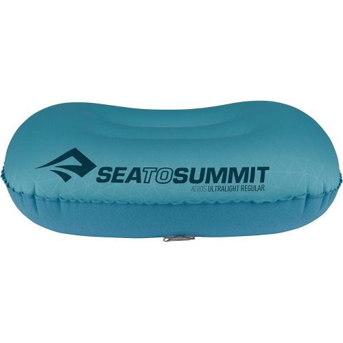  Sea to Summit Aeros Ultralight Inflatable Camping and Travel Pillow, Regular (14.2 x 10.2), Aqua