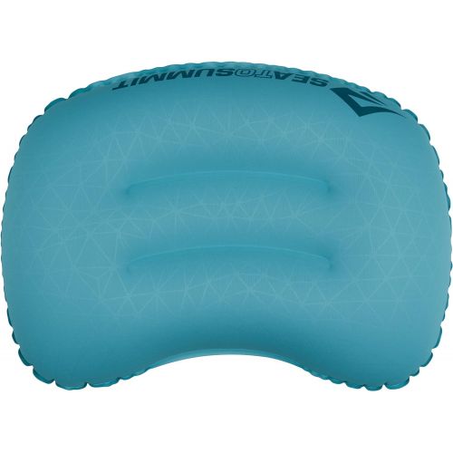  Sea to Summit Aeros Ultralight Inflatable Camping and Travel Pillow, Regular (14.2 x 10.2), Aqua