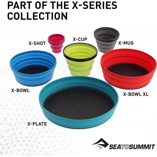  Sea to Summit X-Set 32 (3 Piece) X-Pot & X-Pan & X-Kettle, 2.8 Large81.3 L, Orange