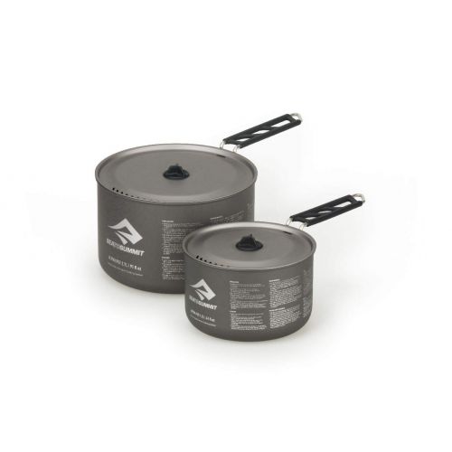  Sea to Summit Alpha 1 Bow & 1 Mug Cook Set, Grey, 1.2 L Pot