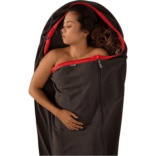  Sea to Summit - Reactor Extreme - Thermolite Mummy Liner, One Size, Red