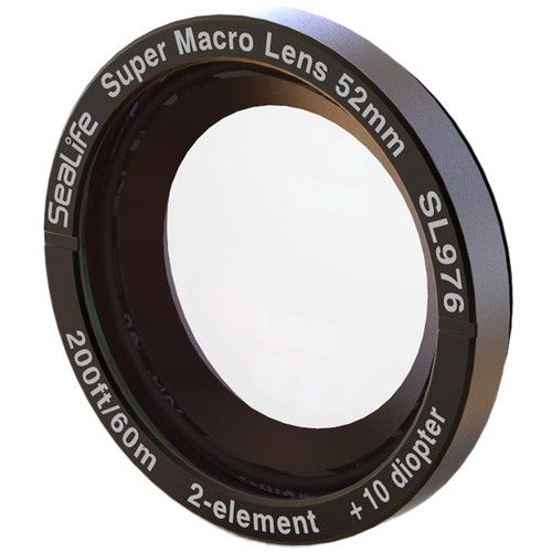  SeaLife Super Macro Lens with 52mm Thread Adapter for DC-Series Cameras