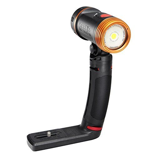  SeaLife SL672 Sea Dragon 1500F UW Photo/Video Dive Light Kit