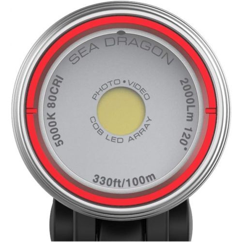  SEALIFE Sea Dragon 2000F COB LED Photo-Video Underwater Light Kit (SL677)