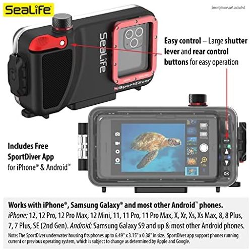  [아마존베스트]SeaLife SportDiver Underwater Case for iPhone SL400