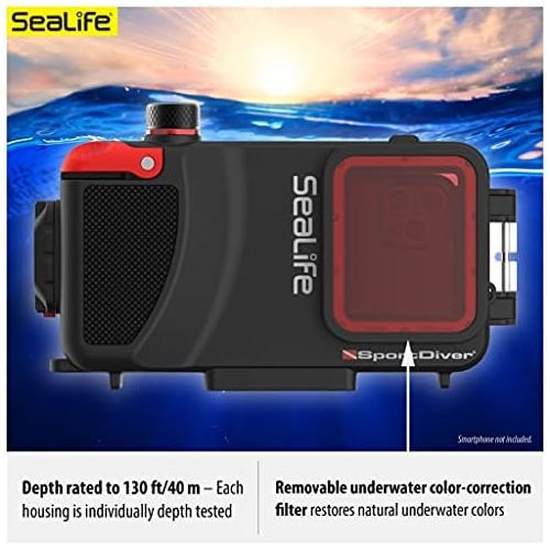  [아마존베스트]SeaLife SportDiver Underwater Case for iPhone SL400