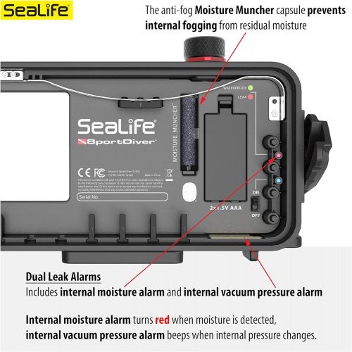  [아마존베스트]SeaLife SportDiver Underwater Case for iPhone SL400