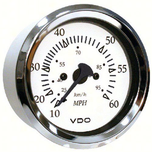  Seachoice Series Gauges 0-60 MPH 3-38 Speedometer