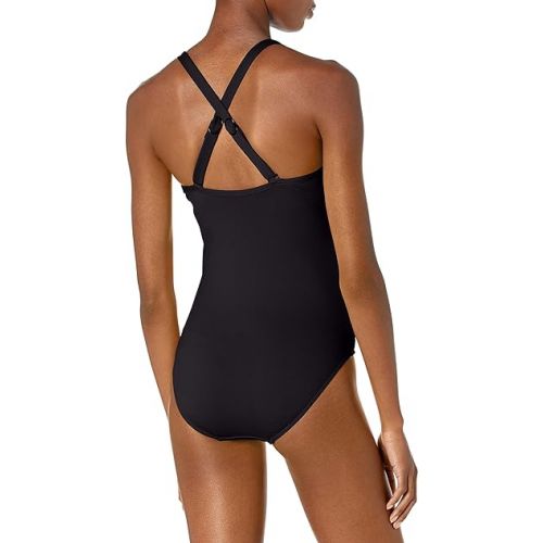  Seafolly Women's Pintuck One Piece Swimsuit with Adjustable Straps