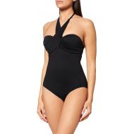 Seafolly Women's Standard Wrap Front C/D Cup One Piece Swimsuit with Removable Straps