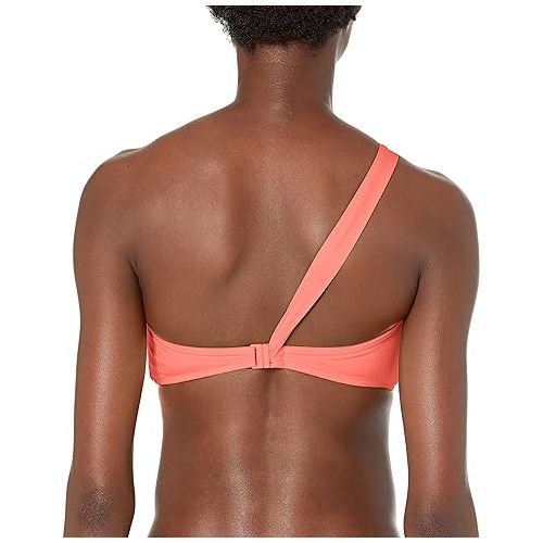  Seafolly Women's Ring Front Bandeau Bikini Top Swimsuit