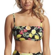 Seafolly Women's Dd Cup Bandeau Bikini Top Swimsuit with Straps