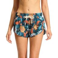 Seafolly Women's Printed Short Length Boardshort with Elastic Waist