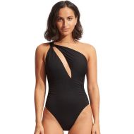 Seafolly Women's Shoulder Cut Out One Piece Swimsuit