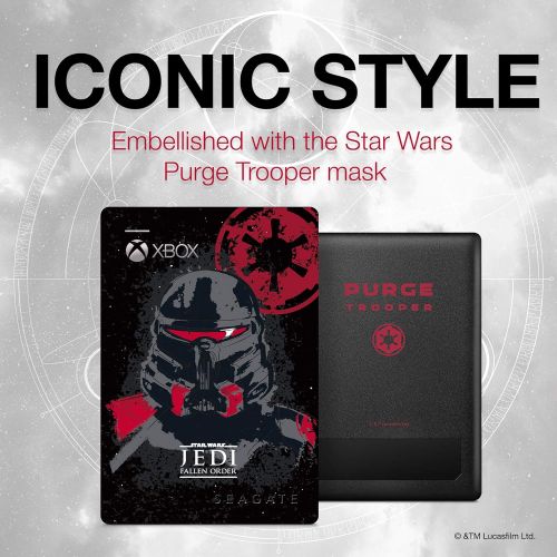  [아마존 핫딜] [아마존핫딜]Seagate Game Drive for Xbox 2TB External Hard Drive Portable HDD  USB 3.0 Star Wars Jedi: Fallen Order Special Edition, Designed for Xbox One (Stea2000426)