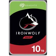 Seagate IronWolf 10TB NAS Internal Hard Drive HDD ? CMR 3.5 Inch SATA 6Gb/s 7200 RPM 256MB Cache for RAID Network Attached Storage, with Rescue Service (ST10000VN0008)