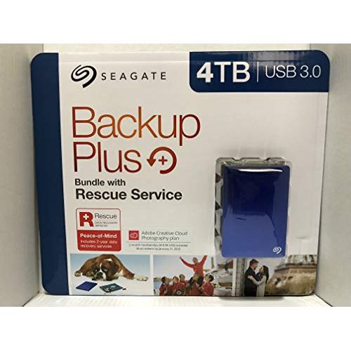  SEAGATE BACKUP PLUS PORTABLE HARD DRIVE USB 3.0 (4TB)