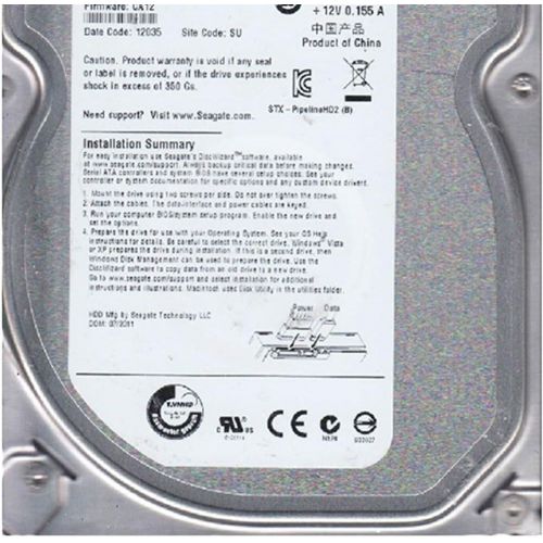  Seagate Pipeline HD 500 GB, Internal, 5900 RPM, 3.5 (ST3500414CS) Hard Drive