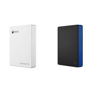 Seagate Game Drive for Xbox 4TB External Hard Drive Portable HDD & Game Drive 4TB External Hard Drive Portable HDD - Compatible with PS4 (STGD4000400) Blue