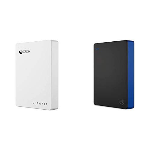  Seagate Game Drive for Xbox 4TB External Hard Drive Portable HDD & Game Drive 4TB External Hard Drive Portable HDD - Compatible with PS4 (STGD4000400) Blue