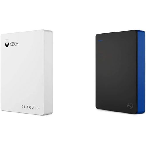  Seagate Game Drive for Xbox 4TB External Hard Drive Portable HDD & Game Drive 4TB External Hard Drive Portable HDD - Compatible with PS4 (STGD4000400) Blue