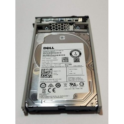  Seagate 1TB HDD 7.2K RPM 2.5 6Gb/s SATA Hard Disk Drive Model: ST1000NX0423 DP/N: 31N08