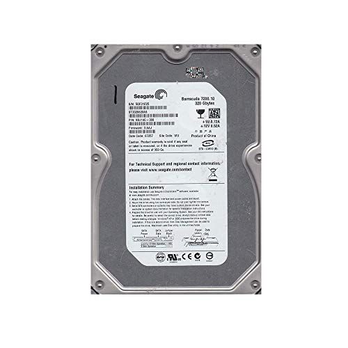  Seagate Barracuda 7200.10 320 GB SATA 16 MB Cache Bulk/OEM Hard Drive ST3320620AS