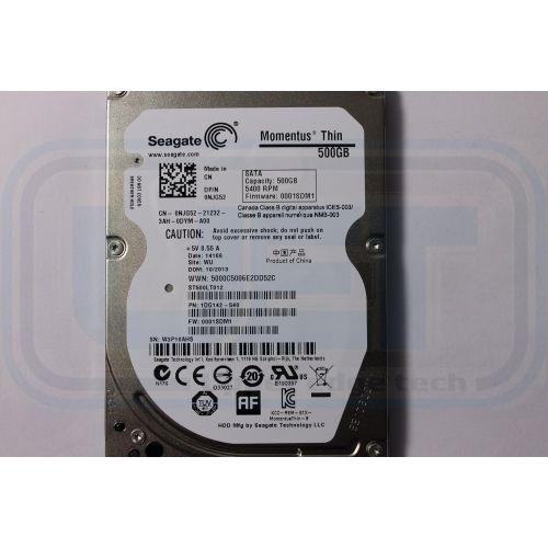  Dell NJG52 ST500LT012 2.5 SATA Thin 500GB 5400 Seagate Laptop Hard Drive Inspiron 3521