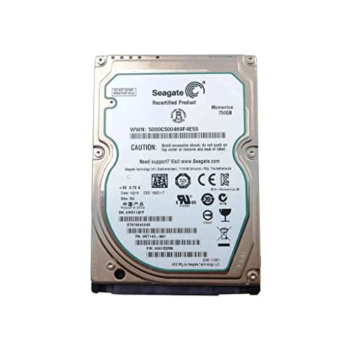  750GB Seagate Momentus SATA 2.5-inch laptop hard drive (7200rpm, 16MB cache) ST9750420AS