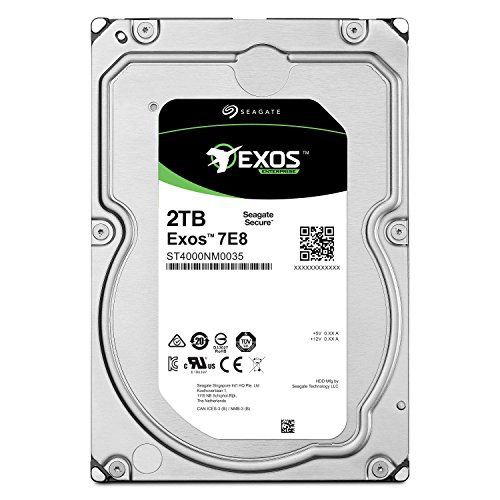  Seagate Enterprise 2TB HDD ST2000NM0055 2TB SATA III 6Gb/s 7200RPM 128MB 3.5