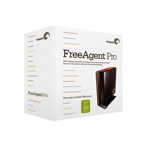  Seagate FREEAGENT PRO 320GB Hard Drive UK-VER 3,57200RPM16MB ESATA/USB2/FW400 - ST303204FPC1E3-RK