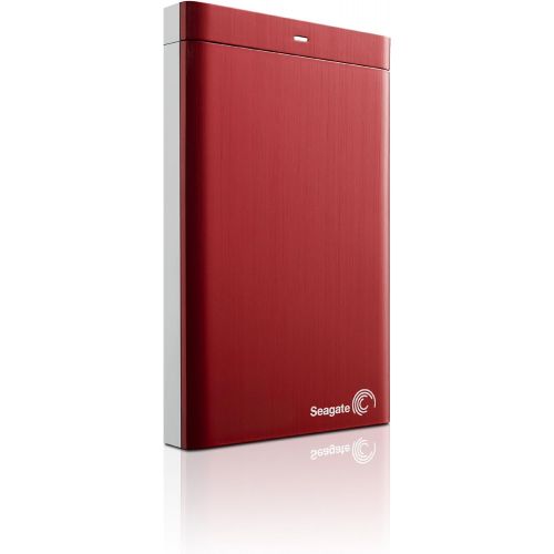  Seagate Backup Plus 1TB Portable External Hard Drive USB 3.0 (Red)(STBU1000103)
