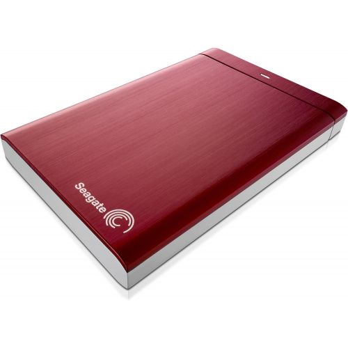  Seagate Backup Plus 1TB Portable External Hard Drive USB 3.0 (Red)(STBU1000103)