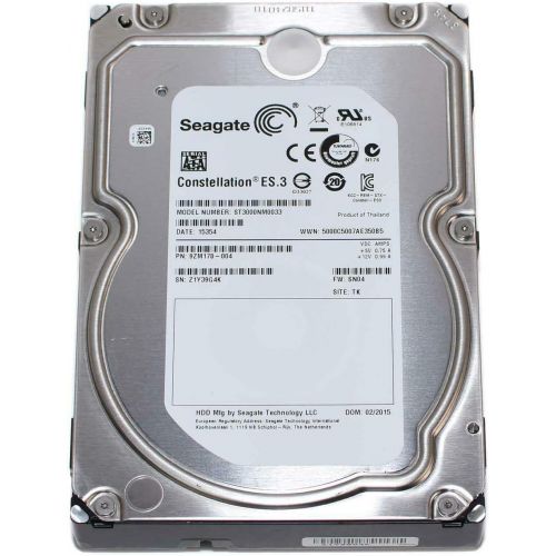  SEAGATE ST3000NM0033 Constellation ES.3 3TB 7200 RPM 128MB Cache SATA 6.0Gb/s 3.5 Internal Hard Drive (Bare Drive) Bare Drive