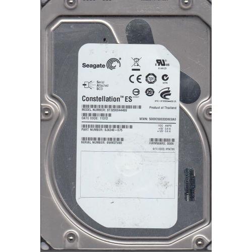  Dell Seagate 2TB 7.2K RPM 6Gbp/s SAS 3.5 Inch Hard Drive R755K ST32000444SS