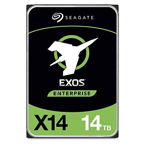  ST14000NM0048 Seagate 14TB SAS 12 Gb/s (Not SATA) Exos X14 (New with Warranty) 3.5 Inch 7200 RPM 256MB Cache 512e 4Kn Enterprise Hard Drive HDD