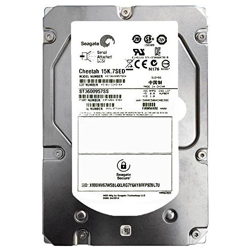  Seagate 600GB 15K RPM 3.5 INCH 6Gbp/s SAS Hard Drive ST3600957SS