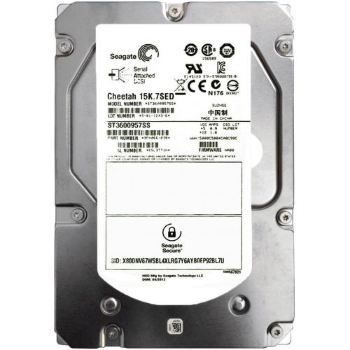  Seagate 600GB 15K RPM 3.5 INCH 6Gbp/s SAS Hard Drive ST3600957SS