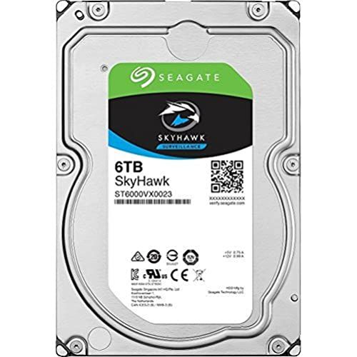  Seagate Skyhawk ST6000VX0023 6 TB Internal Hard Drive