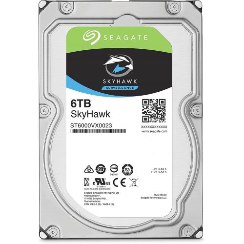  Seagate Skyhawk ST6000VX0023 6 TB Internal Hard Drive